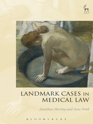 cover image of Landmark Cases in Medical Law